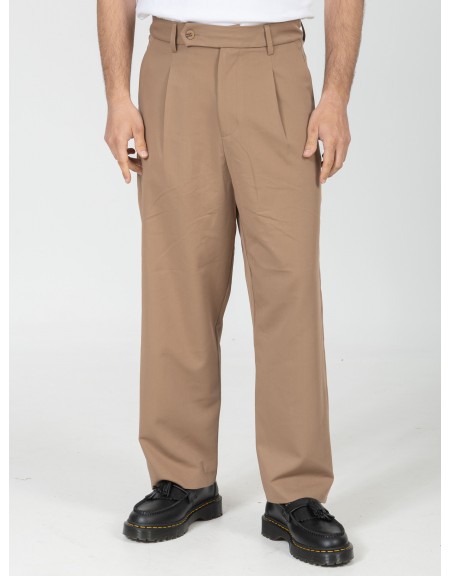 NINETEEN Pants K26-1006 Brown - Beige NINETEEN - 6
