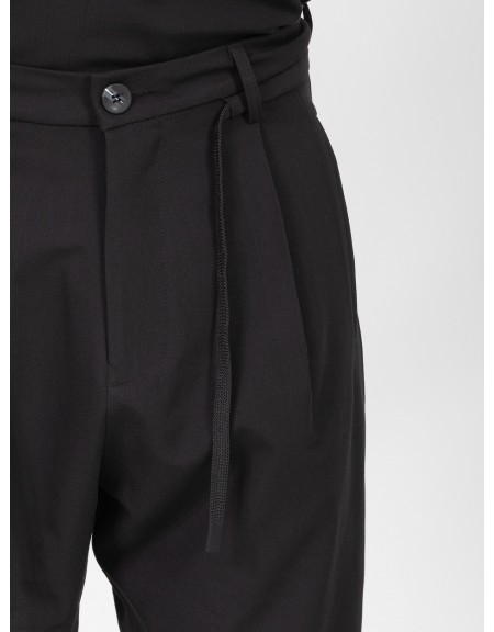 NINETEEN Pants K26-1010 Black NINETEEN - 3