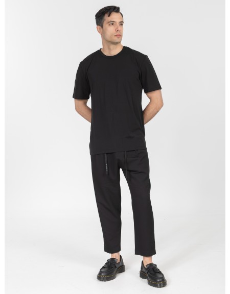 NINETEEN Pants K26-1010 Black NINETEEN - 4