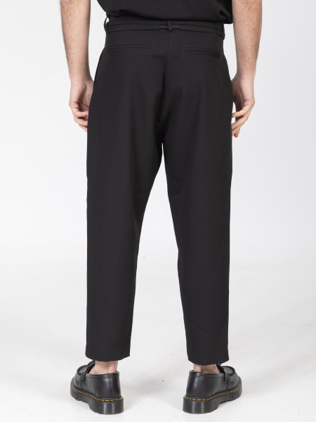NINETEEN Pants K26-1010 Black NINETEEN - 2
