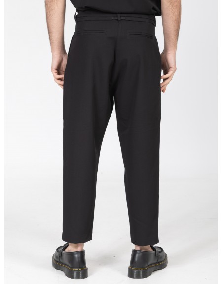 NINETEEN Pants K26-1010 Black NINETEEN - 2