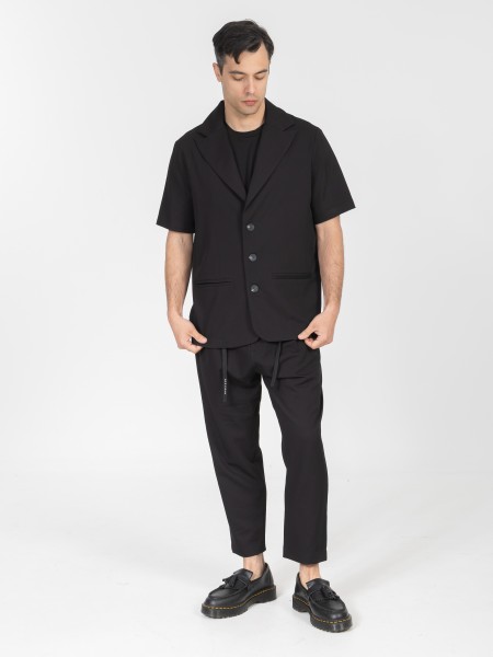 NINETEEN Pants K26-1010 Black NINETEEN - 5