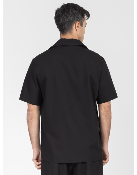 NINETEEN Short sleeve jacket K26-1005 Black NINETEEN - 2