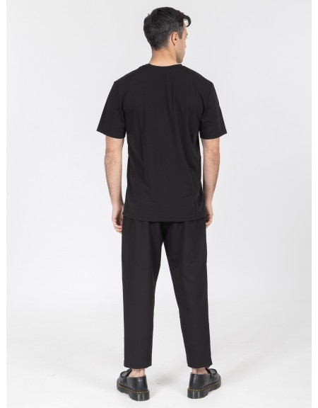 NINETEEN T-shirt K26-1053 Μαύρο NINETEEN - 6