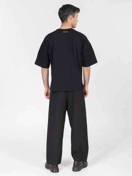 NINETEEN T-shirt K26-1031 Black NINETEEN - 5