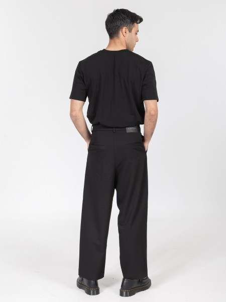 NINETEEN Pants K26-1006 Black NINETEEN - 6