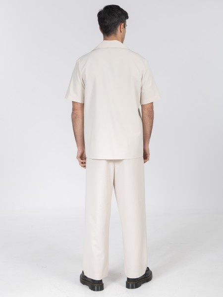 NINETEEN Pants K26-1006 Ecru NINETEEN - 6