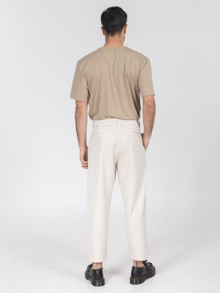 NINETEEN Pants K26-1010 Beige NINETEEN - 5