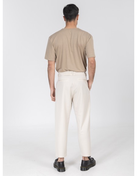 NINETEEN Pants K26-1010 Beige NINETEEN - 5
