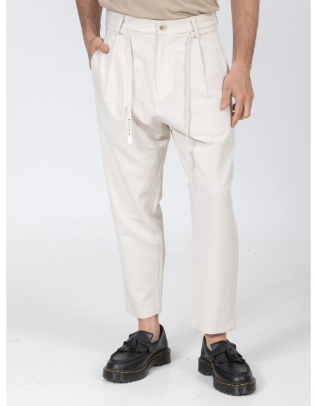 NINETEEN Pants K26-1010 Beige NINETEEN - 1