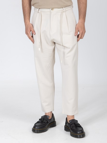 NINETEEN Pants K26-1010 Beige NINETEEN - 7