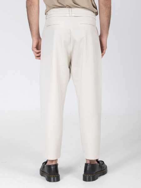 NINETEEN Pants K26-1010 Beige NINETEEN - 2