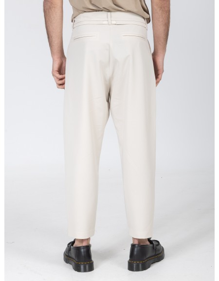 NINETEEN Pants K26-1010 Beige NINETEEN - 2