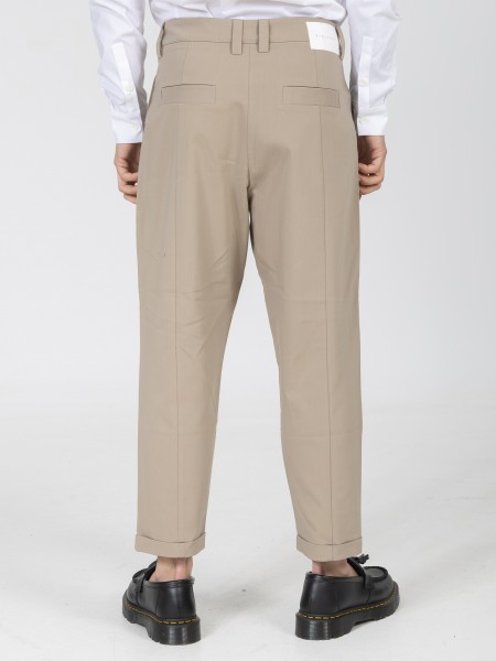 NINETEEN Pants K26-1009 Beige NINETEEN - 2