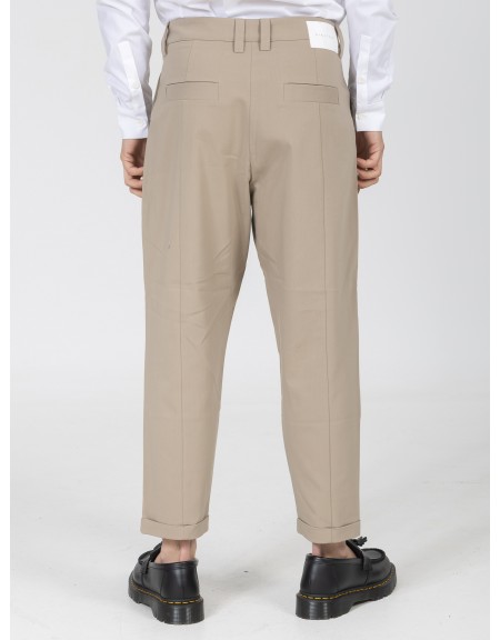 NINETEEN Pants K26-1009 Beige NINETEEN - 2
