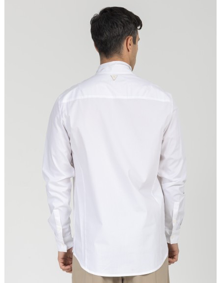 NINETEEN Mao Shirt K26-1085 White NINETEEN - 2