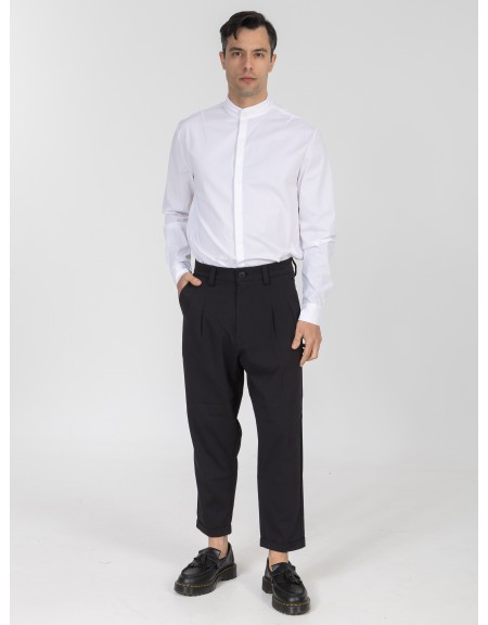 NINETEEN Pants K26-1009 Black NINETEEN - 4