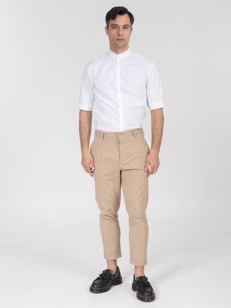 NINETEEN Pants K26-1008 Beige NINETEEN - 4