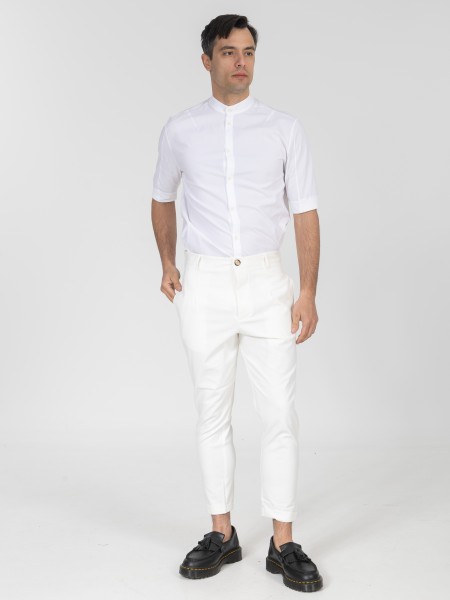 NINETEEN Pants K26-1008 Ecru NINETEEN - 4