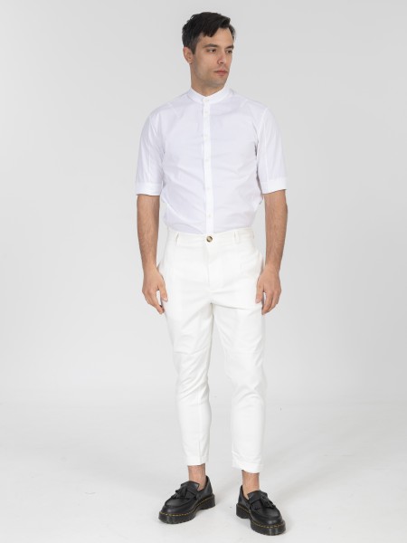 NINETEEN Pants K26-1008 Ecru NINETEEN - 6