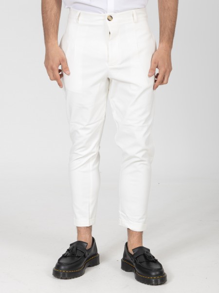 NINETEEN Pants K26-1008 Ecru NINETEEN - 7