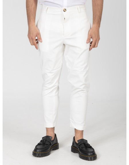 NINETEEN Pants K26-1008 Ecru NINETEEN - 7