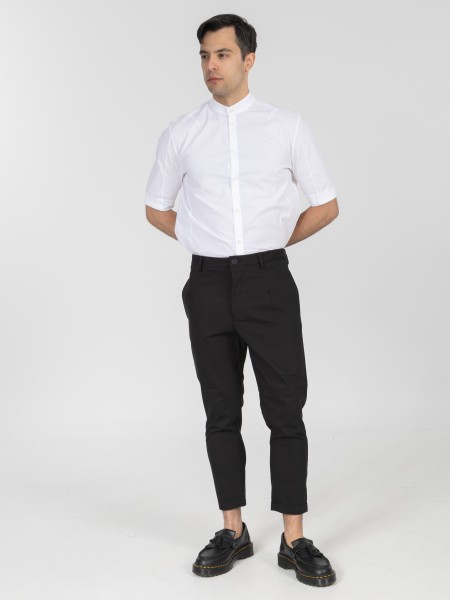 NINETEEN Pants K26-1008 Black NINETEEN - 2