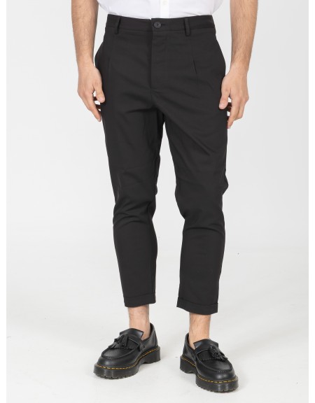 NINETEEN Pants K26-1008 Black NINETEEN - 6