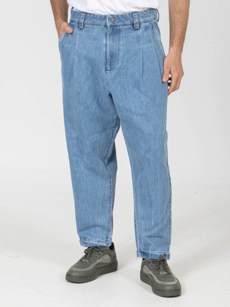 NINETEEN Jean pants K26-1030 Light blue NINETEEN - 1