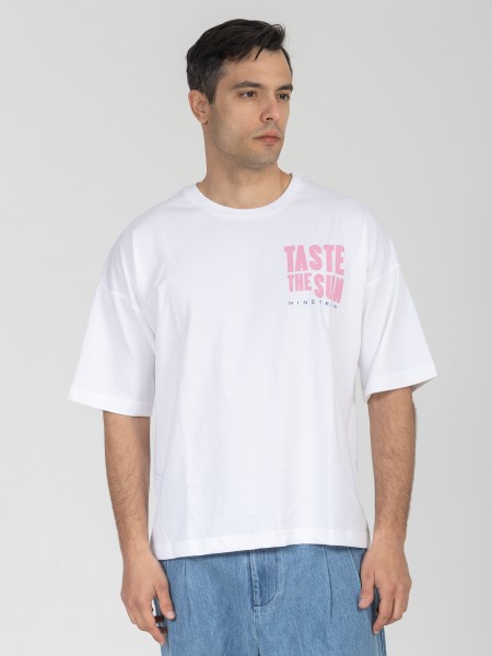 NINETEEN T-shirt K26-1075 White NINETEEN - 7
