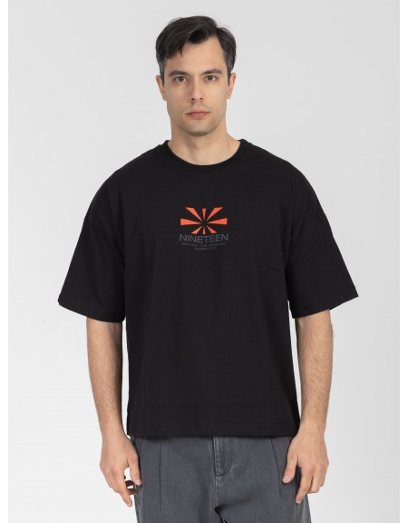 NINETEEN T-shirt K26-1073 Black NINETEEN - 7