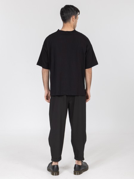 NINETEEN T-shirt K26-1033 Black NINETEEN - 5