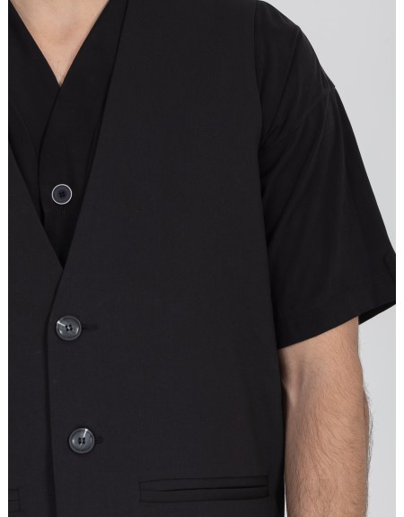 1.IX Vest K26-1.IX1006 Black NINETEEN - 3