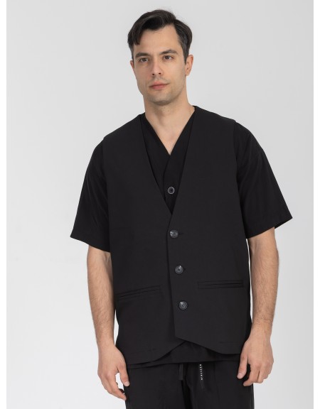 1.IX Vest K26-1.IX1006 Black NINETEEN - 7