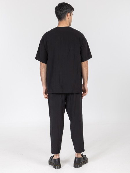 1.IX T-shirt K26-1.IX1028 Black NINETEEN - 5