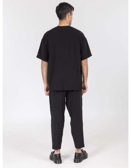 1.IX T-shirt K26-1.IX1028 Μαύρο NINETEEN - 5