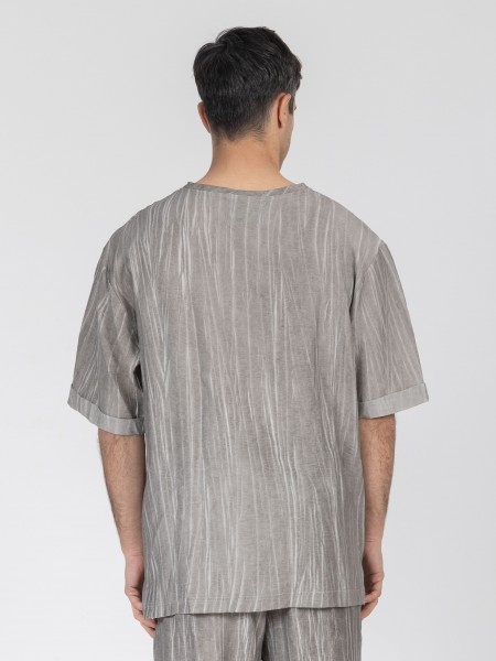 1.IX T-shirt K26-1.IX1003 Grey NINETEEN - 2