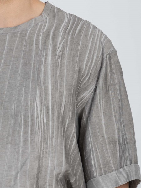 1.IX T-shirt K26-1.IX1003 Γκρι NINETEEN - 3