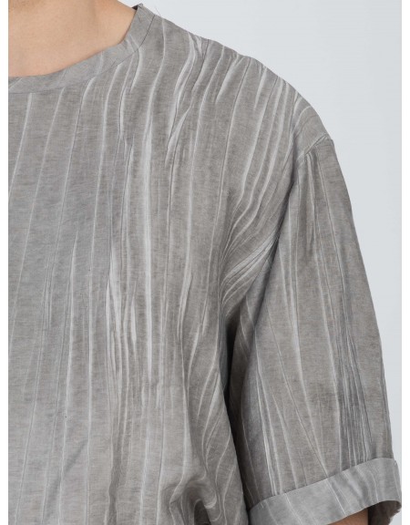 1.IX T-shirt K26-1.IX1003 Γκρι NINETEEN - 3