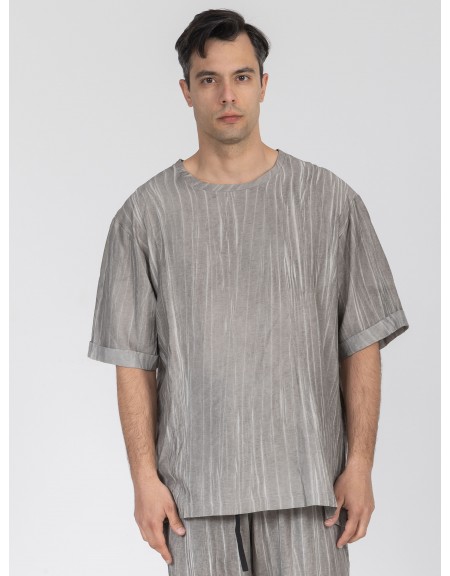 1.IX T-shirt K26-1.IX1003 Γκρι NINETEEN - 1