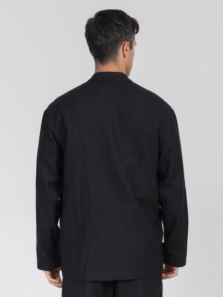 1.IX Mao Shirt K26-1.IX1023 Black NINETEEN - 2