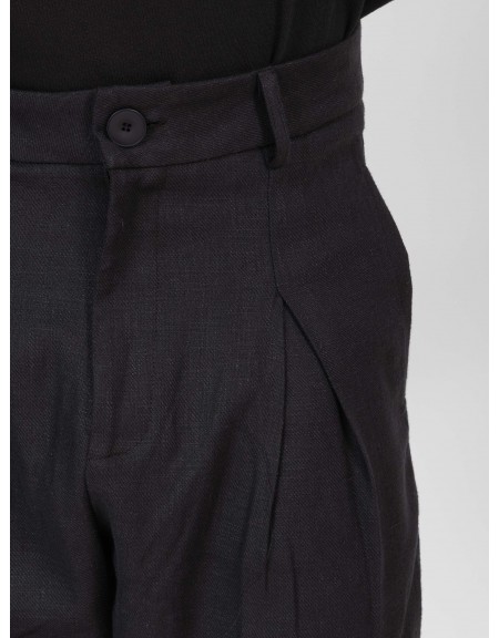 1.IX Pants K26-1.IX1024 Black NINETEEN - 3