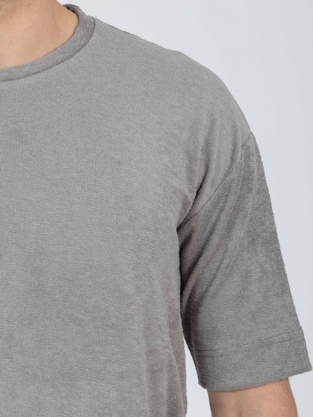 DIVERSE T-shirt 26047281475 Grey DIVERSE - 3