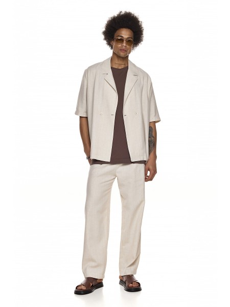 DIVERSE Pants 26044-892-465 Beige DIVERSE - 2