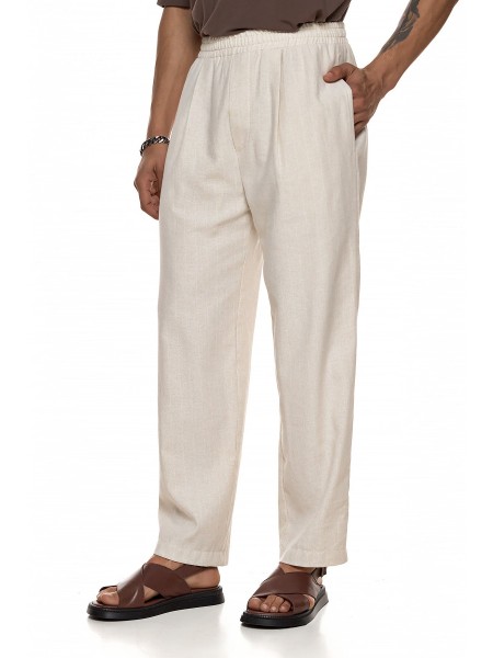 DIVERSE Pants 26044-892-465 Beige DIVERSE - 3