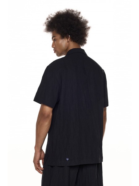 DIVERSE Short sleeve shirt 26046-395-483 Black DIVERSE - 4