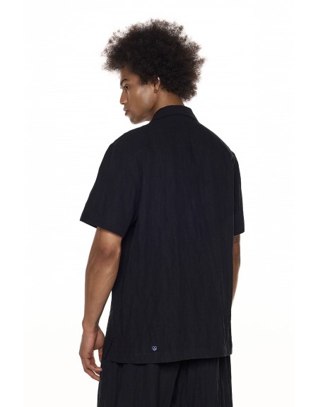 DIVERSE Short sleeve shirt 26046-395-483 Black DIVERSE - 4