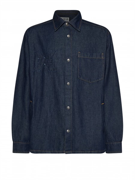 JOHN RICHMOND X Jean Jacket - Πουκάμισο UMP26218CA SEITENGA Μπλε denim JOHN RICHMOND - 1