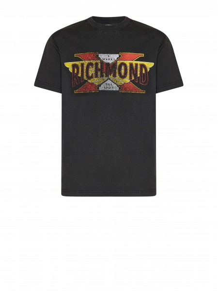 JOHN RICHMOND X T-shirt UMP26105TS SUPAMIM Black JOHN RICHMOND - 1