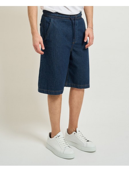 JOHN RICHMOND X Jean Bermuda UMP26217BE MOROPO Dark blue JOHN RICHMOND - 3